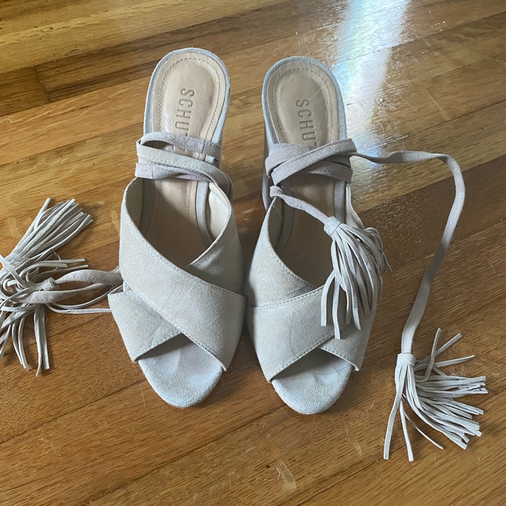Schutz Damila wrap heel